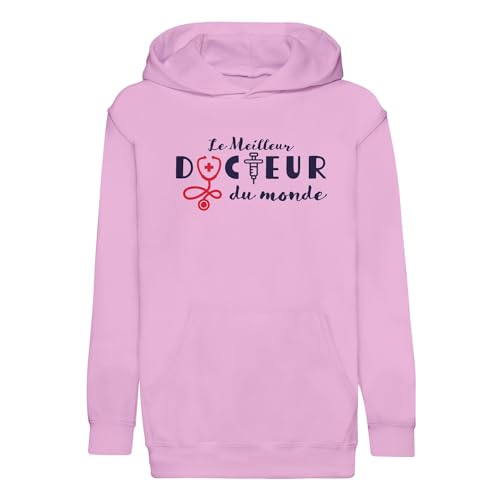 Sweat enfant Le Meilleur Docteur du Monde, le cadeau idéal pour sa fête