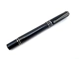 SHOPTOTUM Carbon Fiber Roller Pen Matte Black - Black Ink, Smooth Writing, Executive for Business and Professionals, Cool Pen and Classy Gift for Men or Women. Gift Box included Shadow Moon