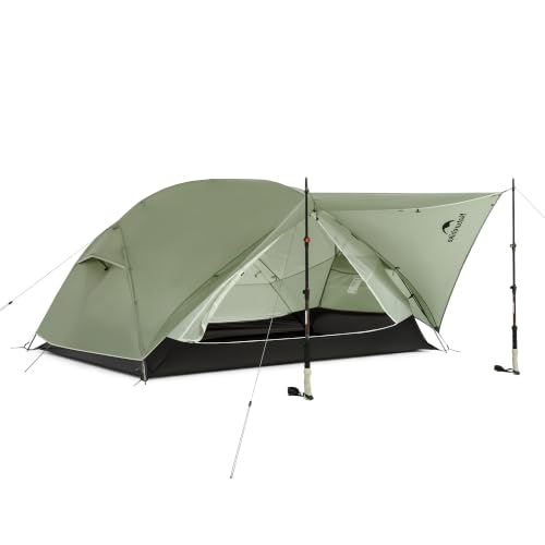 Image of Naturehike Mongar Upgraded 1 /2 /3 Person Backpacking Tent,Waterproof Lightweight Camping Tent with Footprint