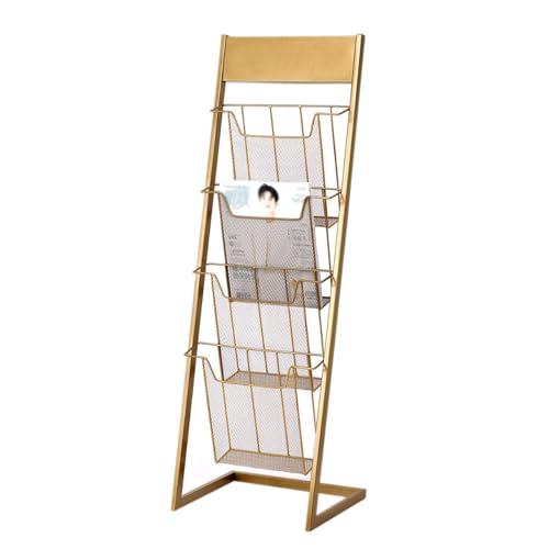 Présentoir à magazines compact pour ranger vos brochures volantes proprement