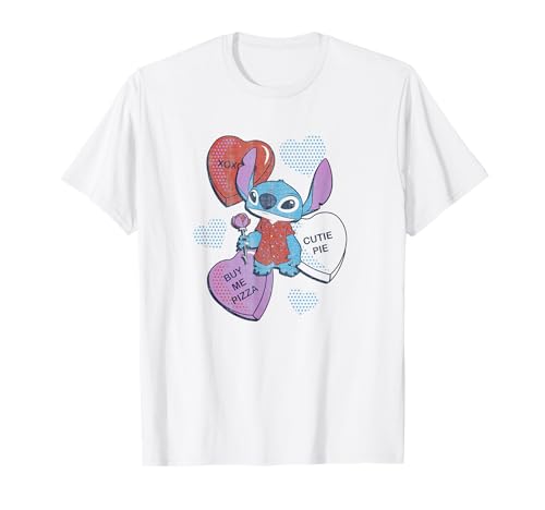 T-shirt Stitch Disney Valentine's Day cadeau parfait pour elle et lui