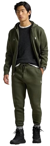 Image of POLO RALPH LAUREN mens Double-knit Full Zip Hoodie