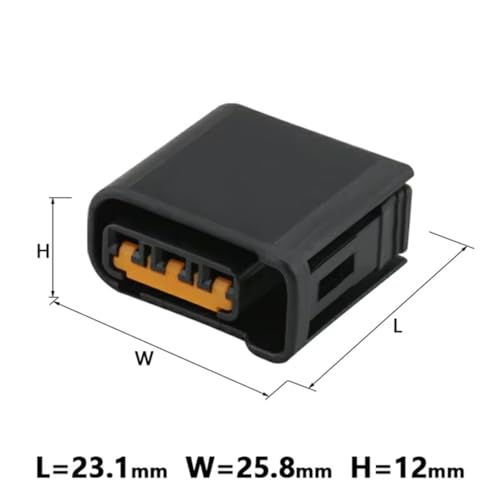 Conector Hembra de 3 Pines FW-C-D3F-B para Bobina de Encendido 3