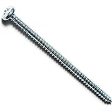 Hard-to-Find Fastener 014973297749 Phillips Pan Sheet Metal Screws, 6 x 2-1/2, Piece-100, zinc