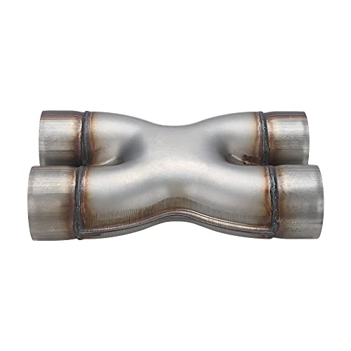 A-KARCK Dual 3-Inch Stainless Steel Wide-Body X-Pipe - Image 4