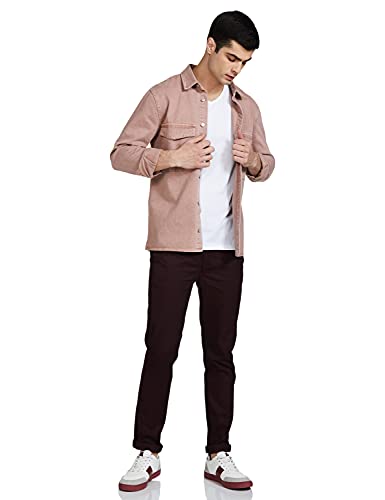 Image of JONNEY Men's Cotton Blended Regular Fit V-Neck T-Shirt