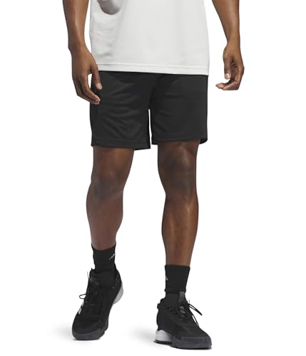Short Legends à 3 Bandes adidas pour homme en noir et blanc