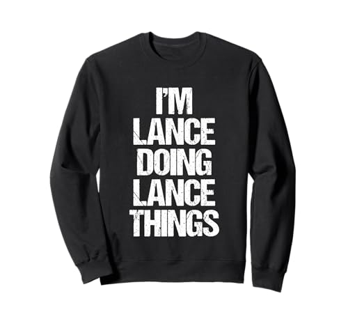 Divertenti detti lancia, disegni divertenti del nome della lancia, divertente lancia di famiglia, divertente lancia nome design, divertente lancia nome di famiglia, lancia divertente design riunione di famiglia, disegni divertenti lancia: I'm Lance Doing Lance Things