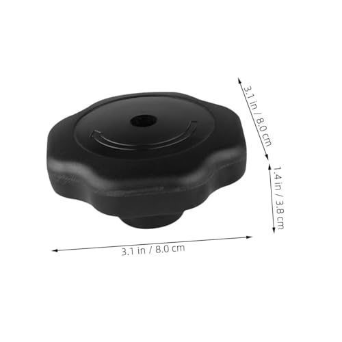 4 perillas de repuesto para olla a presión, resistentes a altas temperaturas, de plástico negro, diseño cómodo y seguro para cocinar miniatura 7