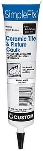 Custom BLDG Products Tile/Fixture Caulk, Set of 3