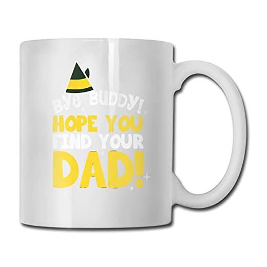 Bye Buddy Hope You Find Your Dad keramisk kaffemugg med handtag för Cappuccino latte kaffe soppa te flingor kaffe kakao