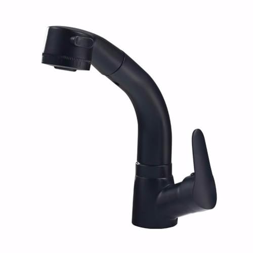 Robinet de lavabo avec pulvérisateur extractible pour simplifier la routine