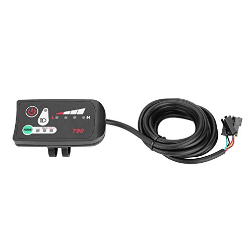 MAGT Display per Bicicletta Elettrica Pannello di Controllo, 24V 36V 48V LCD LED790 Impermeabile per Controller KT (24V)