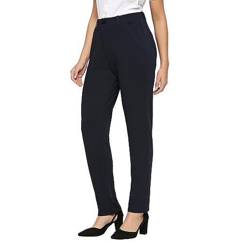 Image of Smarty Pants Women's Cotton Straight fit Formal Trouser
