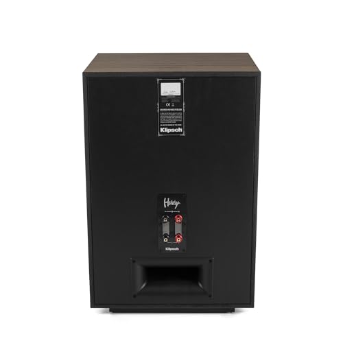 Image of Klipsch Heresy IV Heritage Premium Floorstanding Horn-Loaded Speakers in American Walnut - Pair