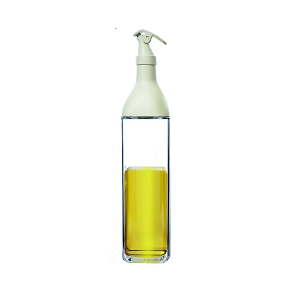 Ölspender Set – 4 Stück, Je 500 Ml, Mit Automatischem Klappdeckel, Tropffrei, Breite Öffnung Zum Leichten Nachfüllen