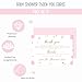 Pink and Gold Baby Shower Thank You Cards with Envelopes - Blank Notes with Prefilled Message for Girls - Personalize Cute Princess Twinkle Star Notecards - 4x6 Stationery Set, 15 Pack