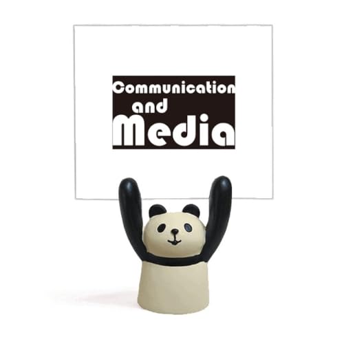Support pour mémo panda noir afin de ne plus jamais oublier vos notes importantes au quotidien