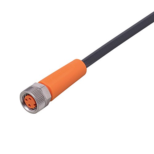 IFM Efector EVC142 Socket for Sensors with M8 Connector, Female Cord Set, 3-Pin