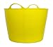 Tubtrugs SP42YF Flexible Yellow Large 38 Liter/10 Gallon Capacity