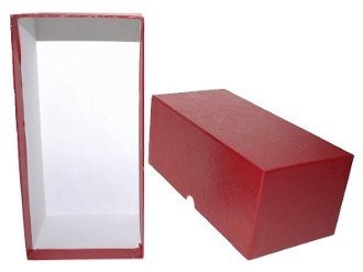 Caja Roja Grande para Billetes 8.25x4x3.62 miniatura 2