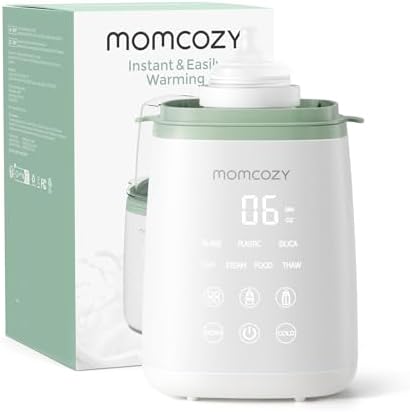 Momcozy Bottle Warmer, Fast Bottle Warmers for All Bottles with Timer, Accurate Temperature Control and Automatic Shut-Off, Multifunctional Bottle Warmer for Breastmilk