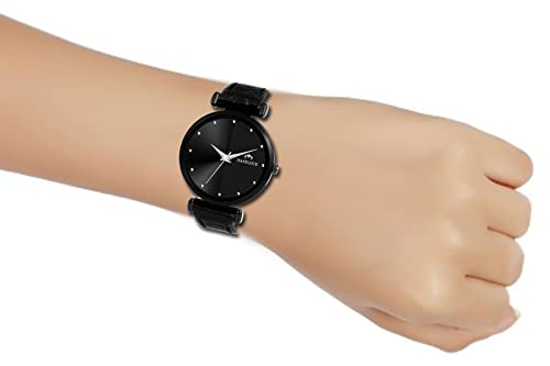 Image of HAVELOCK Analog Women's Watch (Black Dial Black Colored Strap)