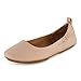 Produktbild CUSHIONAIRE Misty Comfort Flat für Damen mit Memory Foam, große Weiten erhältlich, Blush 37 EU