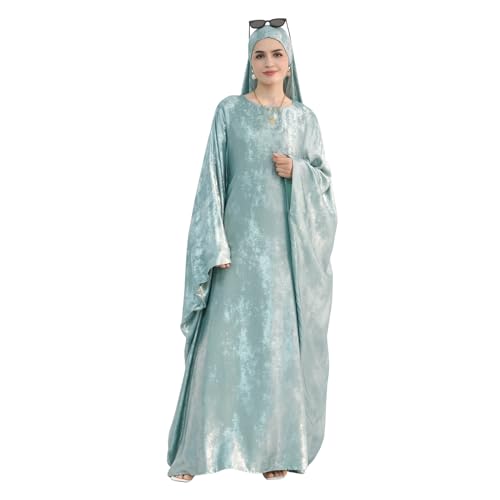 Kaftan max et robe hijab pleine longueur style dubaï pour femme