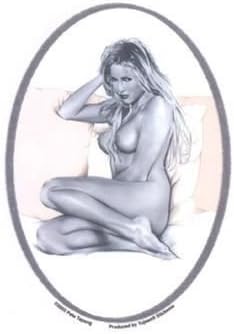 Pete Tapang - Sevin Nights Pin Up Girl - Sticker / Decal