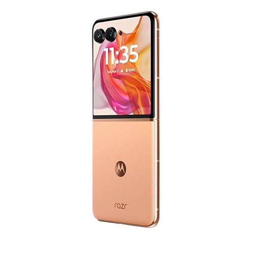 Motorola Razr 50 Ultra 12GB/512GB IA Smartphone Plegable 45W Fuzz Melocotón