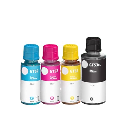 Tinta compatible GT52 para solucionar la falta de tinta en impresoras de tanque 500