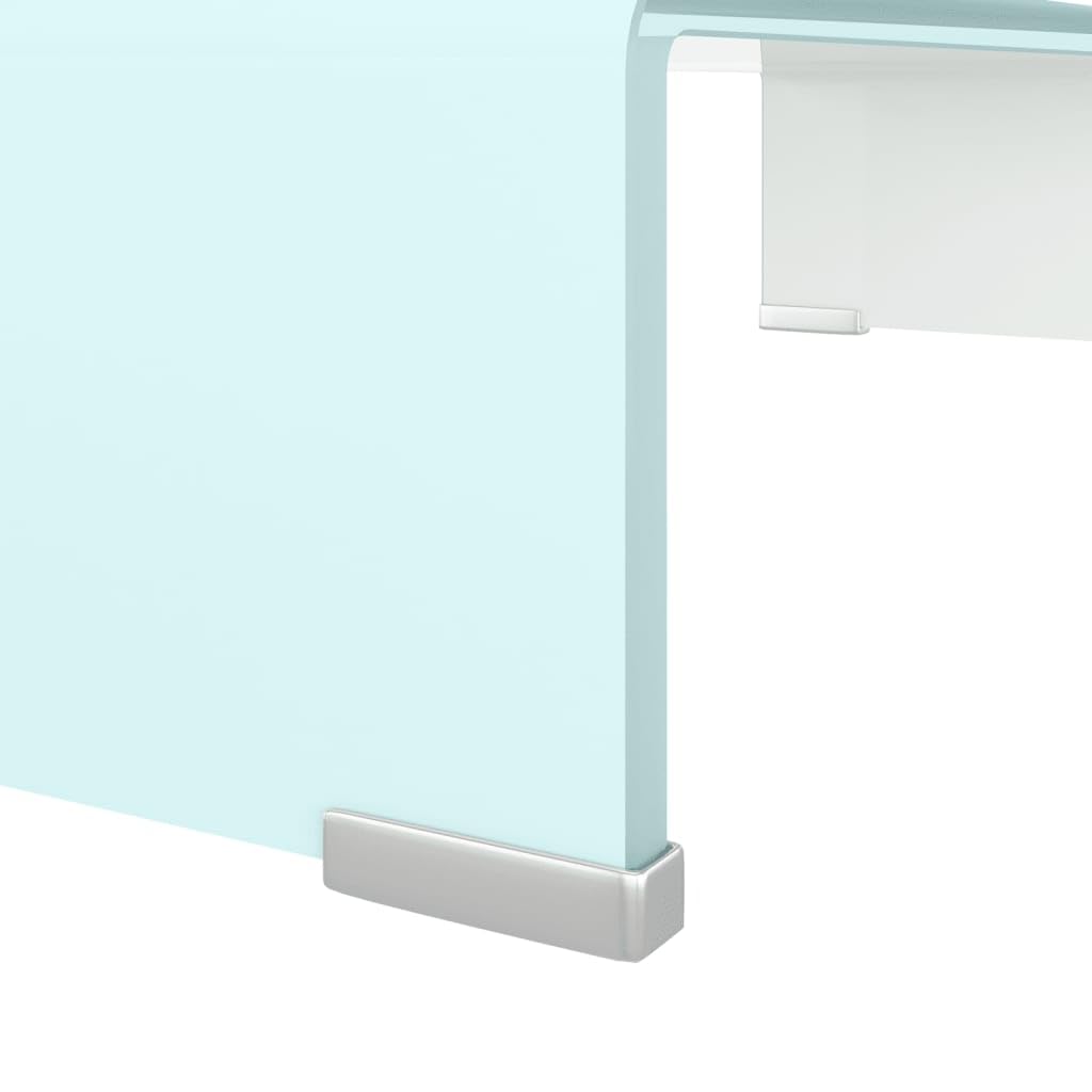 Szkło hartowane pod telewizor monitor zielony 60x25x11 cm | Podstawka pod monitor TV zielone szkło hartowane 60x25x11 cm na laptopa