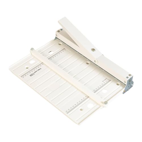 Machine à plier manuelle pour papier portable : raineuse de table