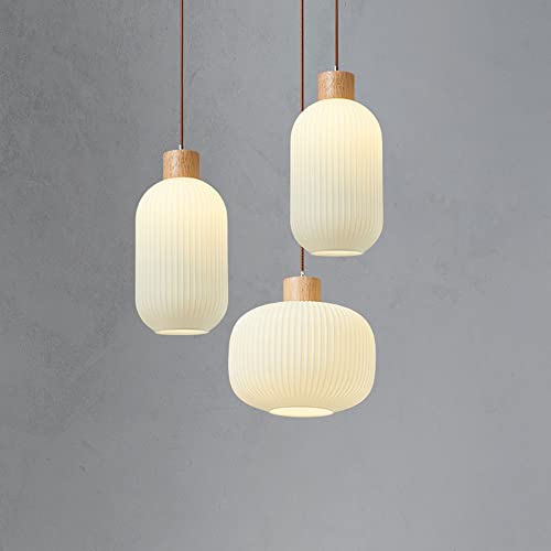 Lámpara medieval de madera contra la iluminación fría en dormitorios modernos 6