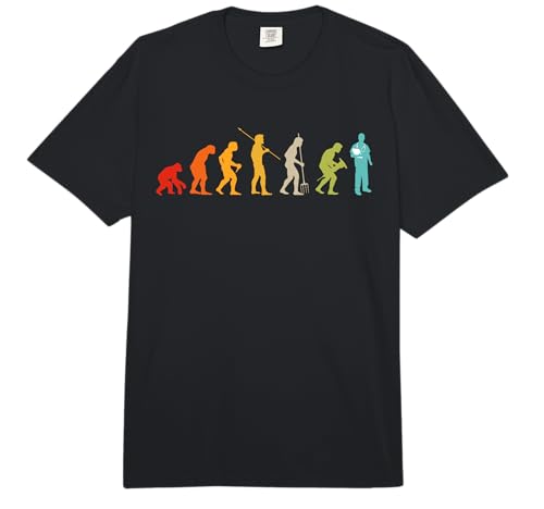 Surgeon Evolution Retro Surgery Medicine Doctor Hospital Comfort Colors Adult Heavyweight T-Shirt