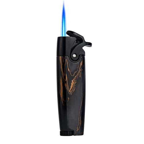 Encendedor de butano HONEST estilo moderno negro mármol miniatura 1
