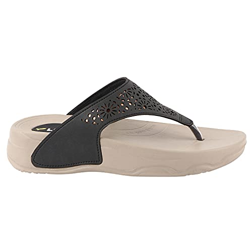 Image of WELCOME Women's Extra Soft Slippers with Cushion FootBed for Adult | Comfortable & Light Weight| Stylish & Anti-Skid| Waterproof & Everyday Flip Flops for Ladies /Girls