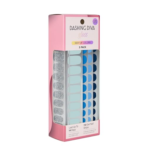 Dashing Diva Gloss Nail Strips 5-in-1 Kit - Best of...