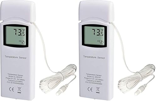 Image of Ambient Weather WH31P Water Proof Thermometer Probe Sensor - Pack of 2