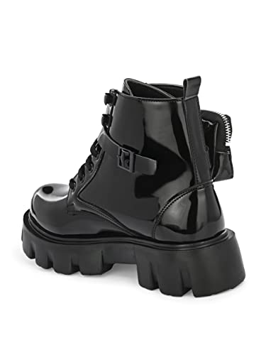 Image of Eego Italy Lace Up Chunky Boots