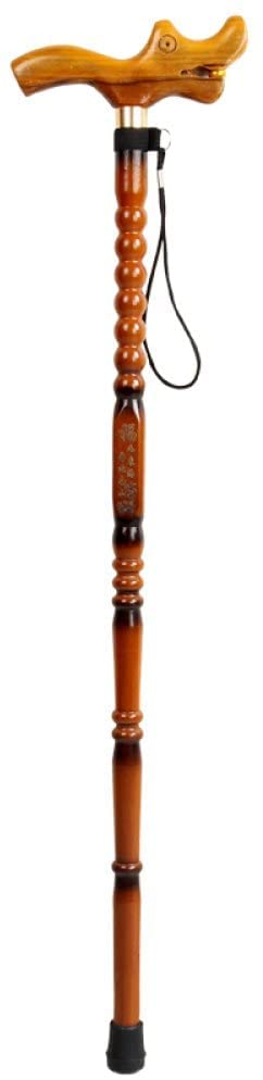 Canne en bois ergonomique pour soulager le dos et retrouver une stabilité de marche