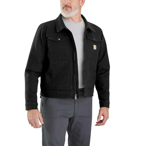 Carhartt Men's Rugged Flex® Duck Berwick Jacket, Black, X-Large - image 3