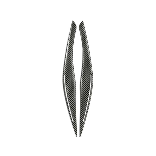 Sourcil de phare de voiture pour E90 E91 Série 3 Couvertures paupières noires