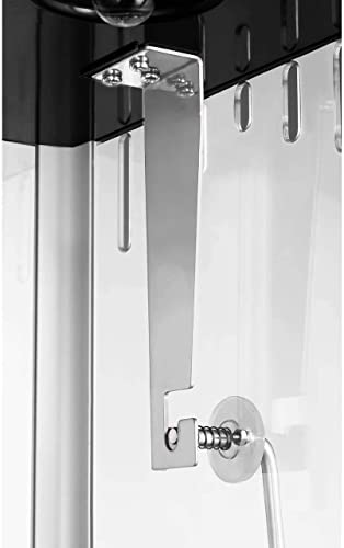 ksamwjf Popcorn-Maker Popcorn 2-1 / 2oz schwarz Desktop-Retro-Stil kompakte Popcorn-Popcorn-Maschine mit abnehmbarem… – Bild 3