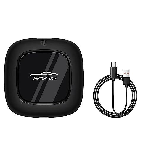 Image of AUTO SNAP Android 10 Ai Box, Qualcomm 4-core 4+64GB, Comes with Wireless CarPlay /Android Auto /Steaming Video / 4G LTE, Only Compatible for Factory Wired CarPlay Car