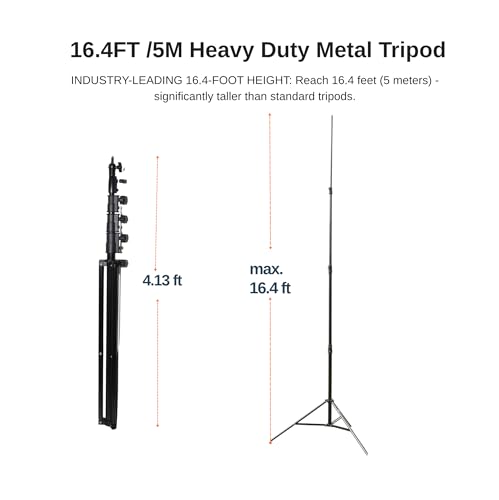 Image of 16.4 FT Tall Tripod for Xbotgo Falcon /Chameleon /Light /BallerCam /Veo Cam