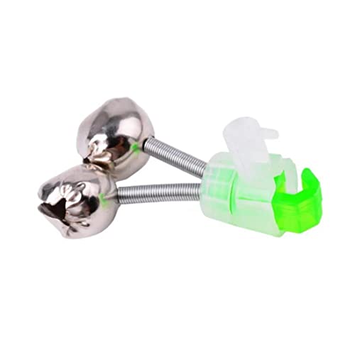 Vissen Bite Alarmen Visstang Bellen Geluid alarm Bite -indicator voor riviermeerpool Vissen 10 -stks, Bells van vissershengelden - Image 6
