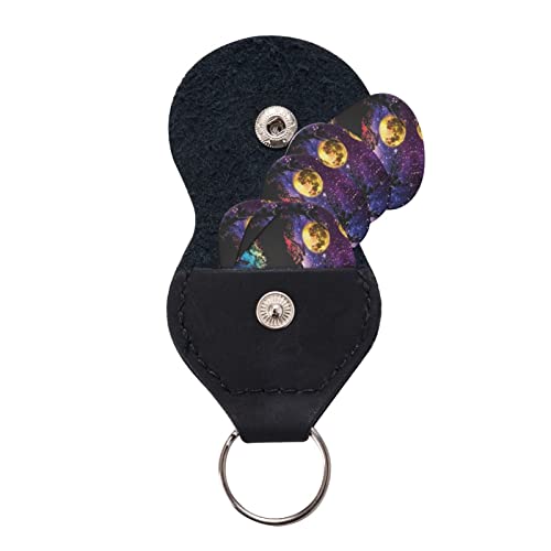 Night Sky With Trees Lot de 6 médiators pour guitare acoustique, guitare électrique, basse, ukulélé – fins, moyens et… - Les Beatles, Paul McCartney, John Lennon, RIngo Starr, George Harrison Night Sky With Trees Lot de 6 médiators pour guitare acoustique, guitare électrique, basse, ukulélé – fins, moyens et… – Image 6