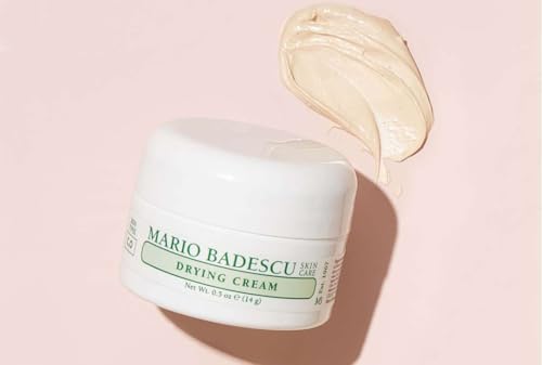 Mario Badescu Drying Cream for Combination & Oily Skin | Clarifying Cream that Targets Bumps and Spots | Formulated with Sulfur & Zinc Oxide | 0.5 Ounce (Pack of 1)